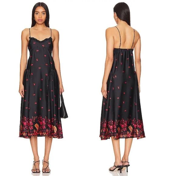 MSRP $128 NWT Free People Intimately On My Own Slip Dress Size S | SAME DAY SHIP - Picture 1 of 9